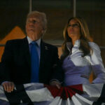 Melania Trump copia o banco da marca da marca no dia 4 de julho