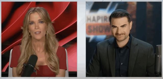 Mengyn Kelly e Ben Shapiro se espalharam nos arquivos Expedi Jeffrey

