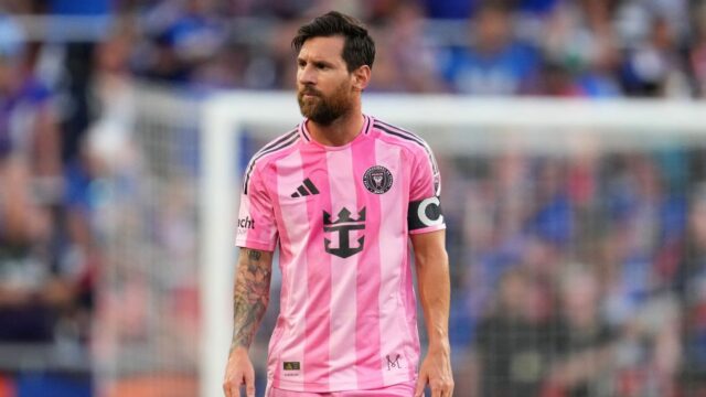 Miami "superou" quando a linha histórica de Messi termina

