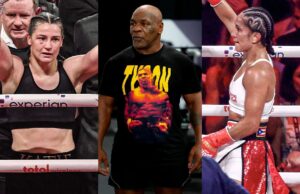 Mike Tyson parabeniza Katie Taylor e Amanda Serrano após sua trilogia para fazer uma aposta de US $ 1 milhão para Jake Paul Mike Tyson parabeniza Katie Taylor e Amanda Serrano após sua trilogia para fazer uma aposta de US $ 1 milhão para Jake Paul