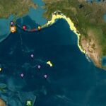 Uma cura de tsunami foi expandida para cobrir toda a costa oeste dos EUA