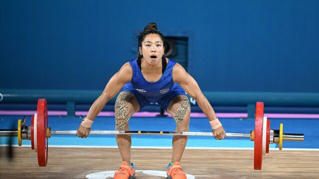 Mirabai Chanu: Meu objetivo ainda está 90 kg, eu apertei minha técnica de pegar

