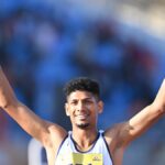 Mohammed Affsal quebra o recorde nacional em um homem de 800m novamente