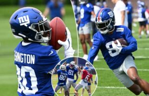 Montrell Washington quer “forçar” os Giants para mantê -lo na primeira semana Montrell Washington quer "forçar" os Giants para mantê -lo na primeira semana