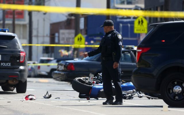 Motociclista morre em colisão de Oakland

