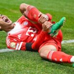 Musiala Fraturas deixou a perna na colisão de Donnarumma