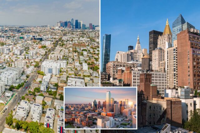 NYC, LA leva a maior perda de funcionários que correm para cidades baratas no sul

