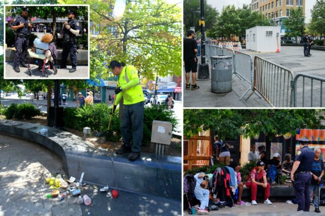 NYPD, outras agências urbanas quebram lixo, "Broadway of the Bronx": "Ele se tornará nossa terra zero"

