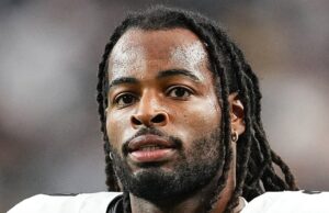 Naje Harris, da NFL, sofreu um acidente de carro a combustível no quarto de julho Naje Harris-Getty-1