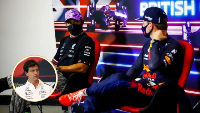 Lewis Hamilton 2021 depois de vencer o Grande Prêmio Britânico - Fonte: Getty