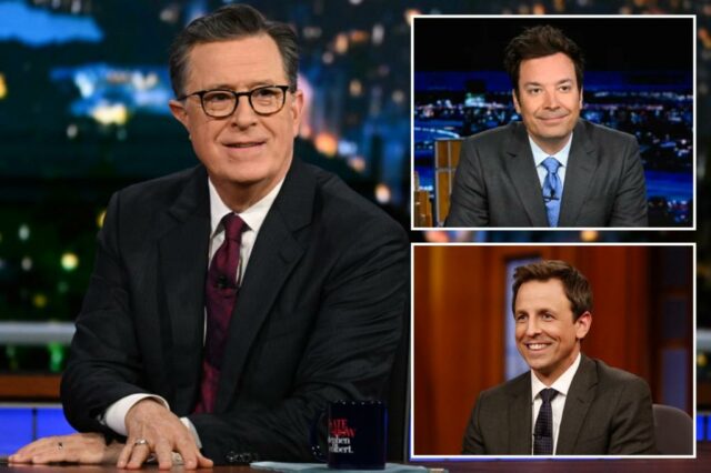 Não é apenas a TV da Network de Colbert tarde da noite

