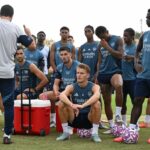 Não madueke, enraizado na turnê da pré -temporada do Arsenal