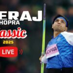 Neerej Chopra Classic 2025 Atualizações ao vivo: quando, onde assistir a competição de dardo? O evento começa às 19:00.