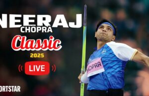 Neerej Chopra Classic 2025 Atualizações ao vivo: quando, onde assistir a competição de dardo? O evento começa às 19:00. Neerej Chopra Classic 2025 Atualizações ao vivo: quando, onde assistir a competição de dardo? O evento começa às 19:00.