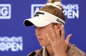 Nelly Korda mostra o outro para testar a mentalidade do aigma que a mulher abre Nelly Korda mostra o outro para testar a mentalidade do aigma que a mulher abre