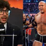 Os fãs reagiram a Goldberg, que desafiou o MJF (crédito: resposta dos fãs em X)