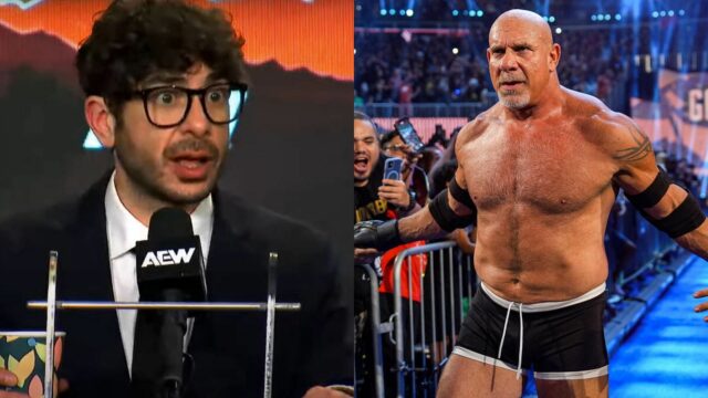 Os fãs reagiram a Goldberg, que desafiou o MJF (crédito: resposta dos fãs em X)