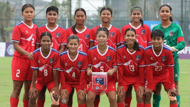 Nepal Dear Sri Lanka do Campeonato Mulheres do SAFF U-20 2025; Banglades para interpretar o Butão Próximo

