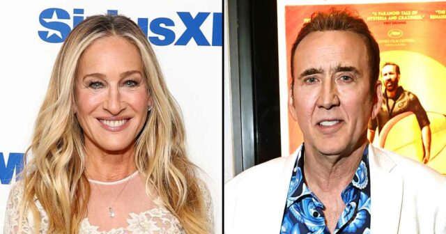 Sarah Jessica Parker confirma um boato de que saiu com a lua de mel antiga para custar Nicolas Cage em Las Vegas