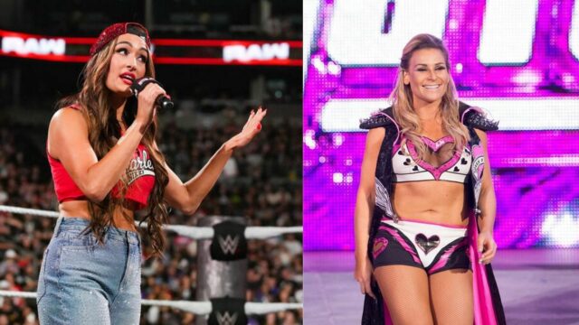 Nikki, Brie, Natalya, Jax e Jarrett Comentários (capturas de tela do Instagram)
