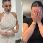 Noiva "coração partido" depois de US $ 15.000 Dream Dress em um "pesadelo" - algumas semanas antes do casamento