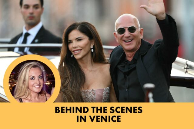 Nos bastidores: casamento Jeff Bezos e Lauren Sánchez em Veneza

