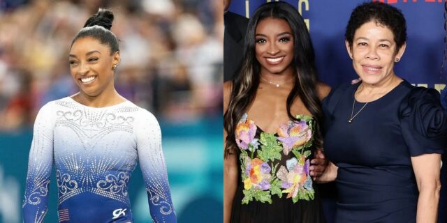 Simone Biles durante o 2025 ESPY Awards no Dolby Theatre em Hollywood, Califórnia. (Foto de Getty Images)