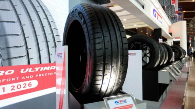 Novos pneus GT radial enxaguar a exposição GIIAS 2025

