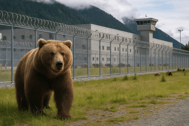 O Alasca sugere 'urso alcatraz' para que os migrantes sejam detidos

