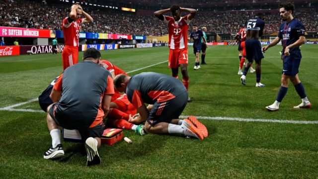 O Bayern de Munique confirma que Jamal Musiala ficará à parte por um "longo período de tempo"

