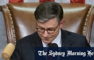 O Big Lovely Bill de Trump ganha os testes do Congresso a serem assinados na lei O presidente dos EUA, Donald Trump.