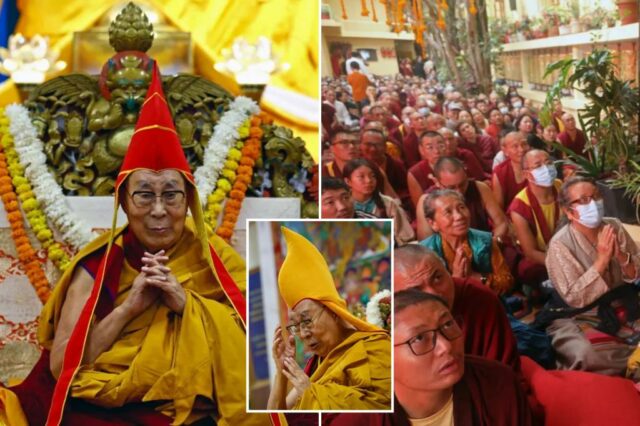 O Dalai Lama diz que espera a vida por mais de 130 anos


