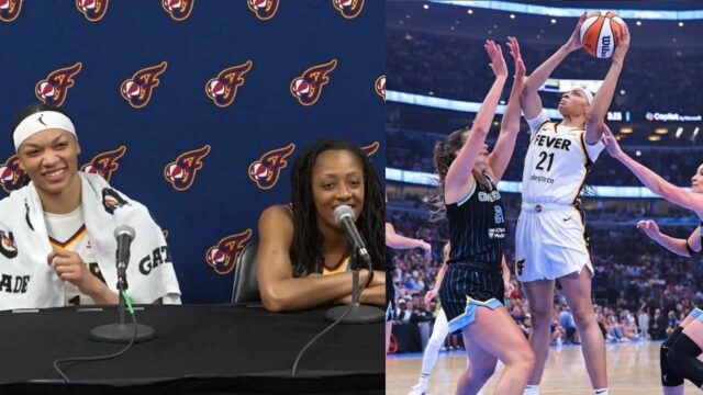 "O Final Pro": Kelsey Mitchell possui a noite de carreira de Fever Rokie após a noite de carreira em Chicago, Timpson

