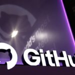 GitHub Inc. signage during the Singapore FinTech Festival