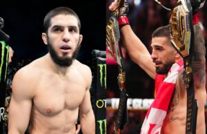 O Islã Makhachav relata que Ilia Topuria deve ser destronada como rei do P4P: “Eles fazem isso de propósito” O Islã Makhachav relata que Ilia Topuria deve ser destronada como rei do P4P: "Eles fazem isso de propósito"