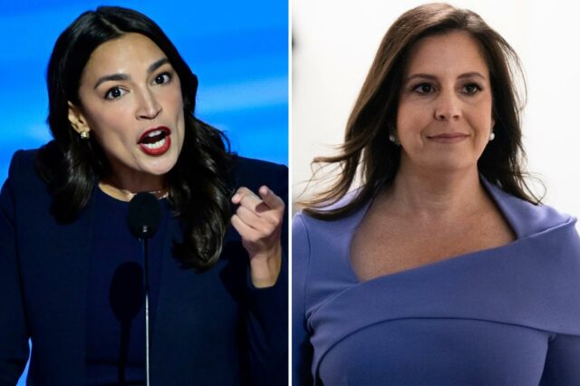 O Partido Republicano explode "FearManGering" Ocasio-Cortez para zombaria de Stefanik em North Country Stop: "AOC está fora de paródia"

