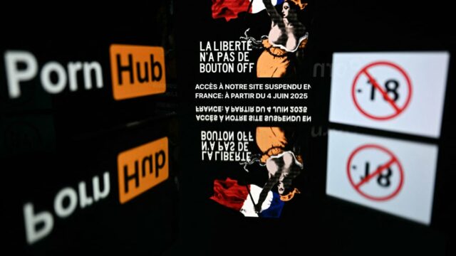 O Pornhub bloqueia (novamente) na França

