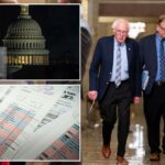 O Senado dos EUA, a ênfase na transferência de US $ 3,3 trilhões de Trump, se estende no dia seguinte