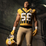 O Steelers lançou uniformes inspirados em 1933 com capacetes amarelos e calças bege