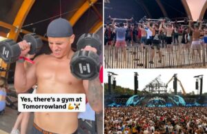 O Tomorrowland Music Festival está se tornando viral para uma academia completa na área O Tomorrowland Music Festival está se tornando viral para uma academia completa na área