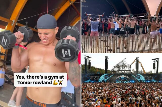 O Tomorrowland Music Festival está se tornando viral para uma academia completa na área

