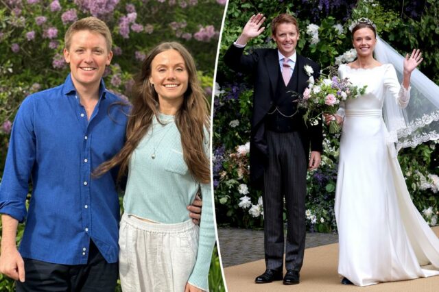 O afilhado do rei Charles, Hugh Grosvenor e esposa, bem -vindo ao primeiro filho, revela um nome único

