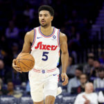 O agente do 76ers, amigo Jentin Grims, vinculado à equipe da Conferência Oeste