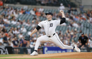 O analista da MLB faz com que Tarik Skubal tenha a vantagem de Max Fried, Hunter Brown, Jacob degrom em Al Cy Young Race March Madness Logo