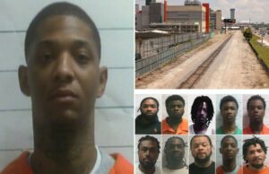 O assassino condenado Derrick Groves restava as agências policiais como a última fuga da prisão em Nowy Orleans em corrida O assassino condenado Derrick Groves restava as agências policiais como a última fuga da prisão em Nowy Orleans em corrida