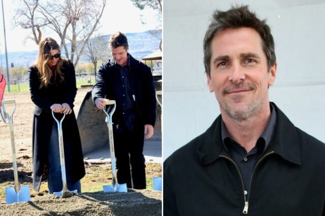 O ator "Batman" Christian Bale e o não empreendedor dão crianças e esperança às crianças e esperança

