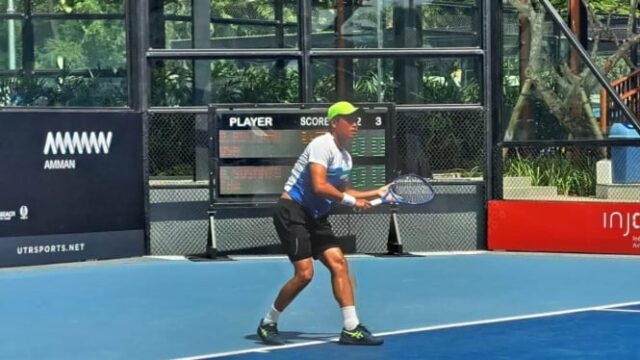 O caminho suave de dois tenistas da Indonésia no Utt Pro Tennis Tour Bali

