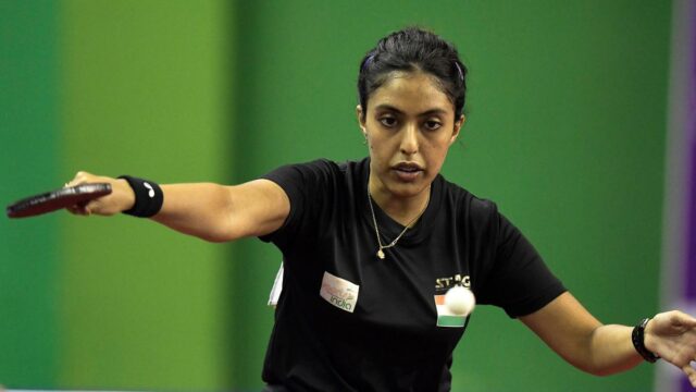 O candidato a WTT de Ayhika Mukherjee, Buenos Aires, acabou; Manav Takar entra nas semifinais

