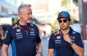 O caso de retorno de Sergio Perez pelo ex -chefe da Red Bull Antes do Grande Prêmio da F1 do Catar, Max Verstappen e Sergio Perez. Fonte: Getty