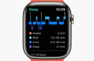 O código do iOS 26 sugere uma função de pontuação do sono para Apple Watch Áreas de sono no WatchOS 9